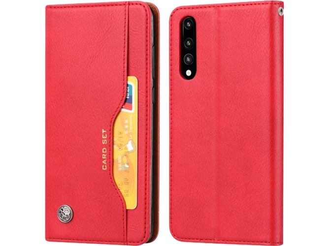 Funda Huawei P20 Lite Forcell SOFT roja