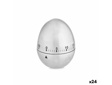Temporizador de Cocina Huevo 6x7,5x6 cm (24 Unidades)