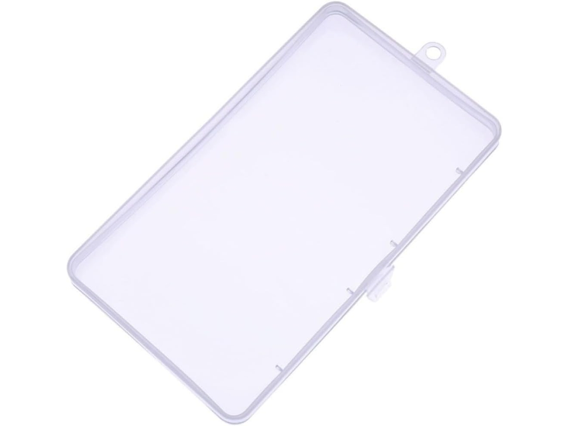 Juego 10 Cajas Almacenamiento Plástico Pp Transparente Cosméticos Fotos Apilables Portátiles Ideales Viajes