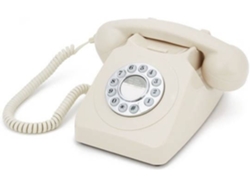 Teléfono GPO RETRO 746 Con Cable Negro