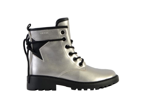 Botas de Niños GEOX Piel Plateado (35)