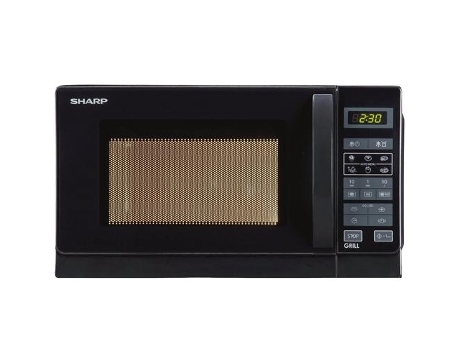 Sharp R-642Bkw Combinado Mostrador Microondas 20 L 800 W Negro