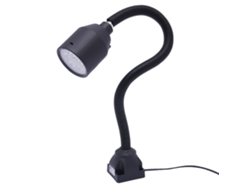 Lámpara de trabajo CNC, LED de 5 W, iluminación de bajo consumo, color negro.