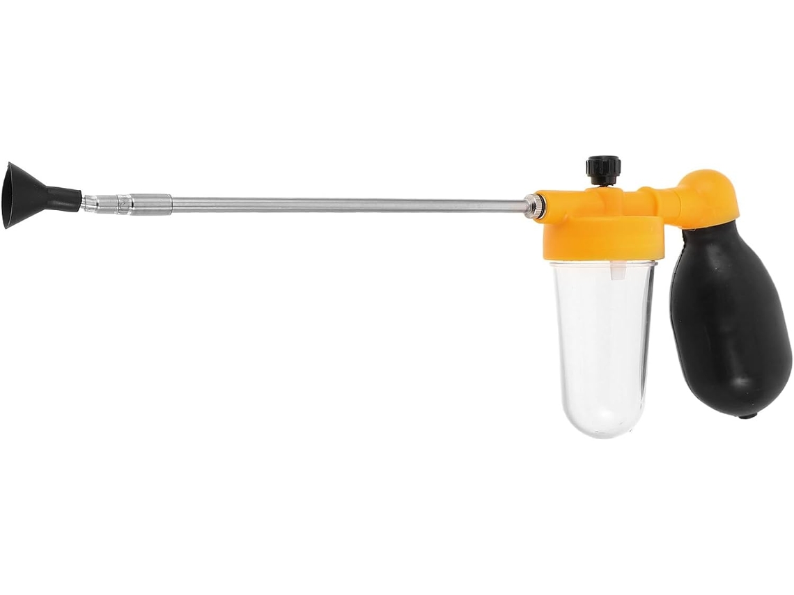 Espolvoreador Manual De Tierra De Diatomeas Inoomp Para Una Polinización Uniforme, Fabricado En Plástico Y Acero