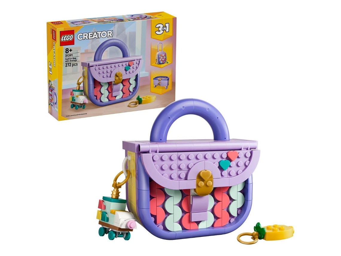 Bolsa de arte Lego® Creator 3 en 1 con compartimento para juguetes (31391)