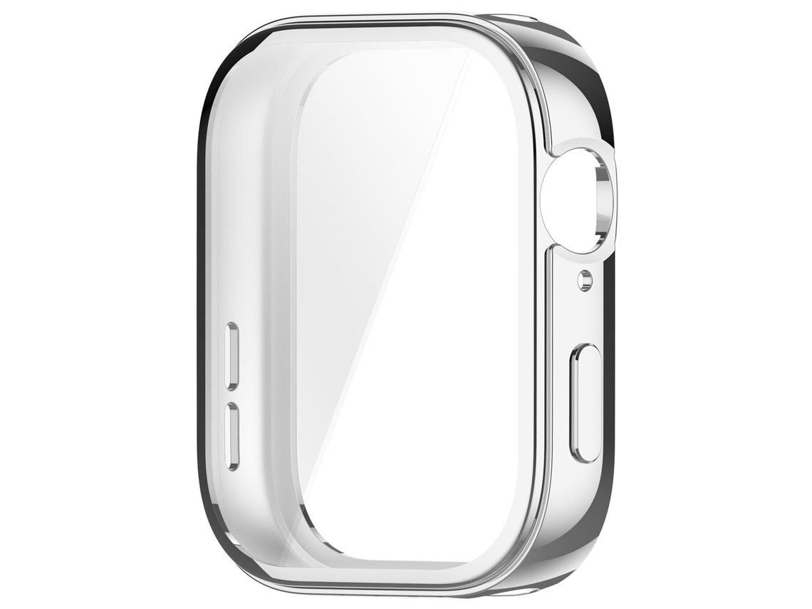 Cubierta Protectora Plateada Compatible Huawei Watch Fit 3 metalizada
