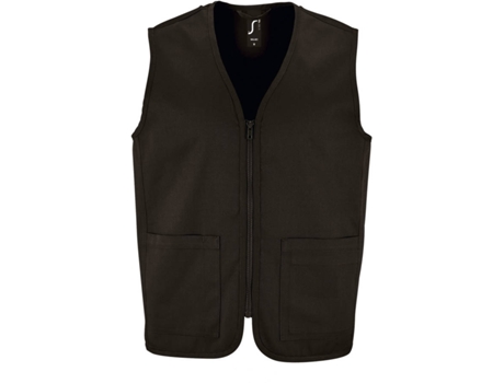 Chaleco SOL'S Wallace Hombre (M - Negro)