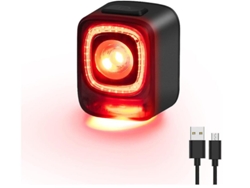 Luz Trasera Bicicleta 200lumens 8modos Ipx6 Rojo Yizhood
