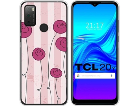 Carcasa TCL 20Y TUMUNDOSMARTPHONE Flores Vintage Multicolor