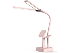 Szsmart Lámpara Led De Escritorio Con Lámpara De Lectura (rosa)