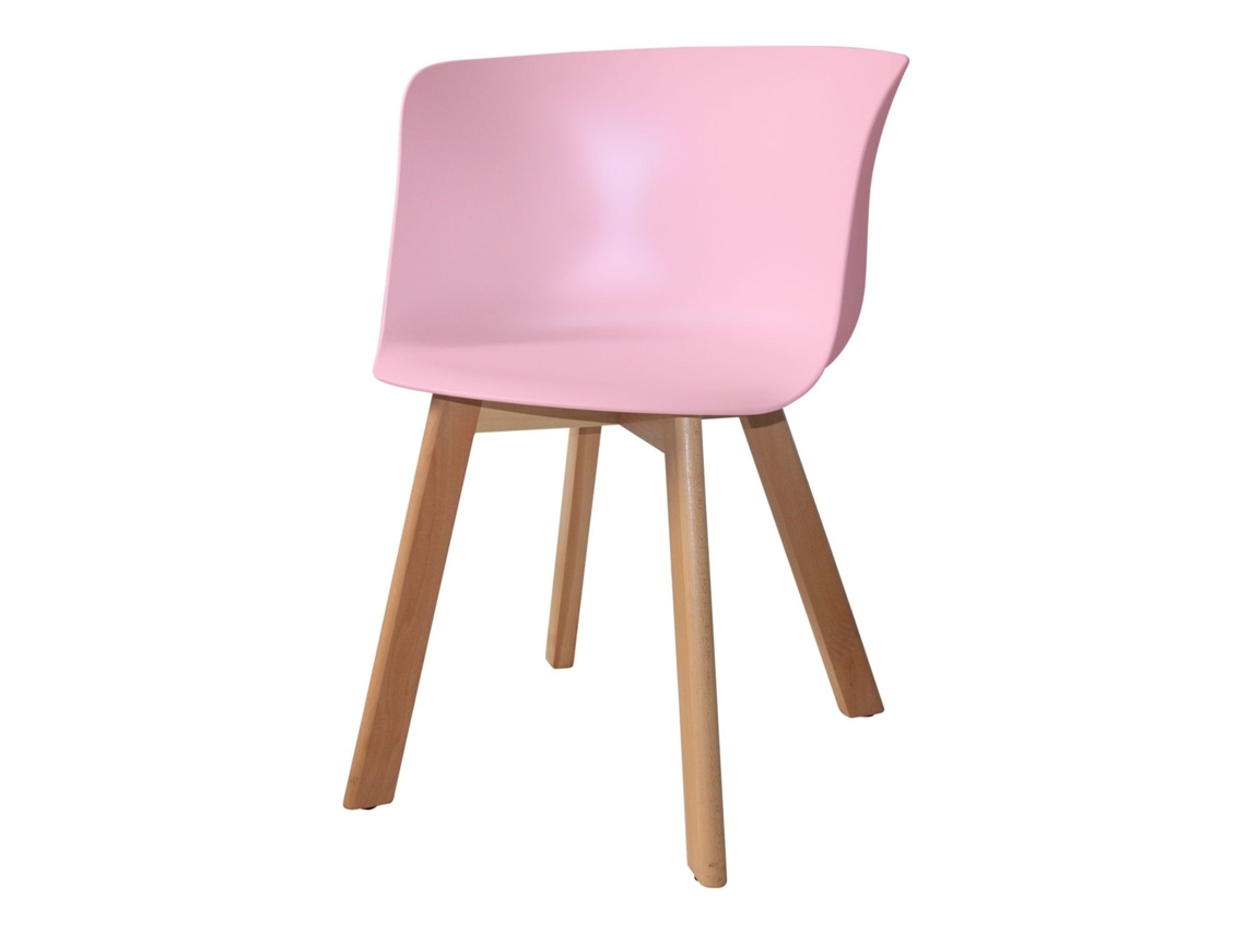 Silla LÚZETE (Madeira - Madera - Rosa)