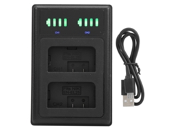2026-cargador De Baterías 2 En 1 Con Pantalla Lcd, Cargador Dual Para Baterías