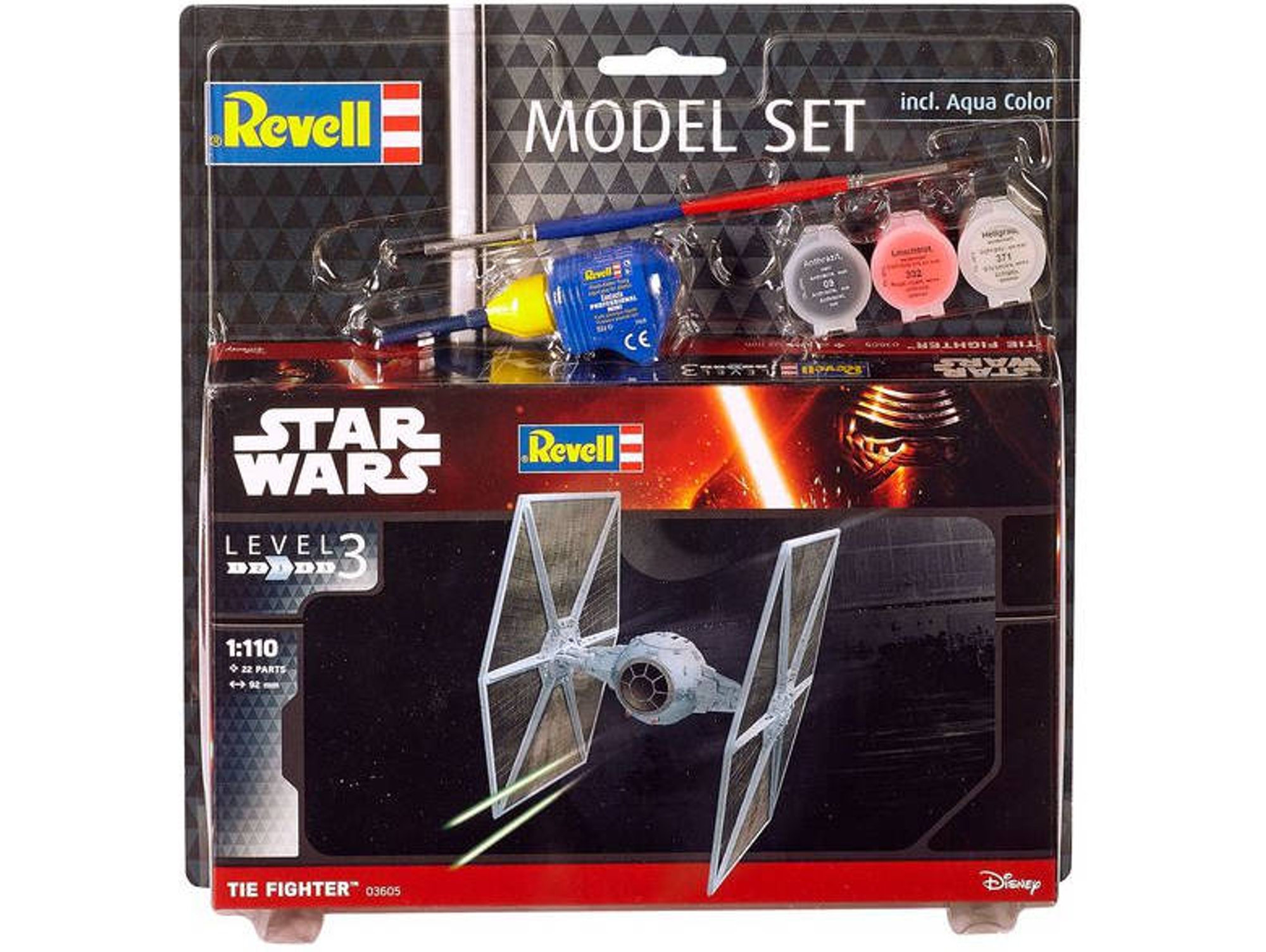 Construcción Nave Espacial REVELL Star Wars - TIE Fighter