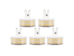 2026-2 Unidades Bombilla Led G9 Luz Blanca Cálida 3000k 5w 220v Para Lámparas De Techo Y Pared Colgantes