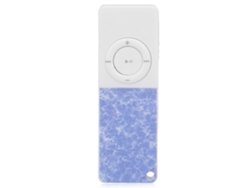 Reproductor De Música Mp3 Portátil Clásico Y Delgado Con Sonido Hifi Sin Pérdidas, Admite Hasta 64 Gb, Azul.