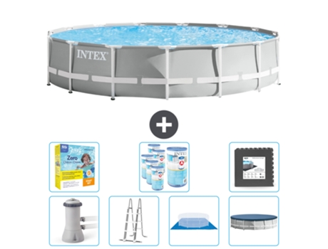 Piscina Tubular INTEX 26724GN-CB49 (14614 L - 457x107cm)