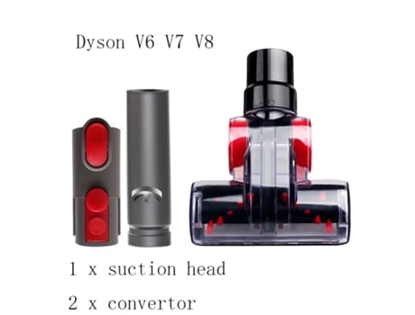 Convertidor adaptador de cepillo Turbo giratorio para eliminación de polvo, repuesto para Dyson V6 V7 V8 V10 V11, accesorios para aspiradoras