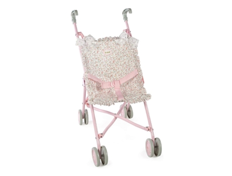 Carrito de Bebé Individual LA NINA Violeta Rosa y Blanco