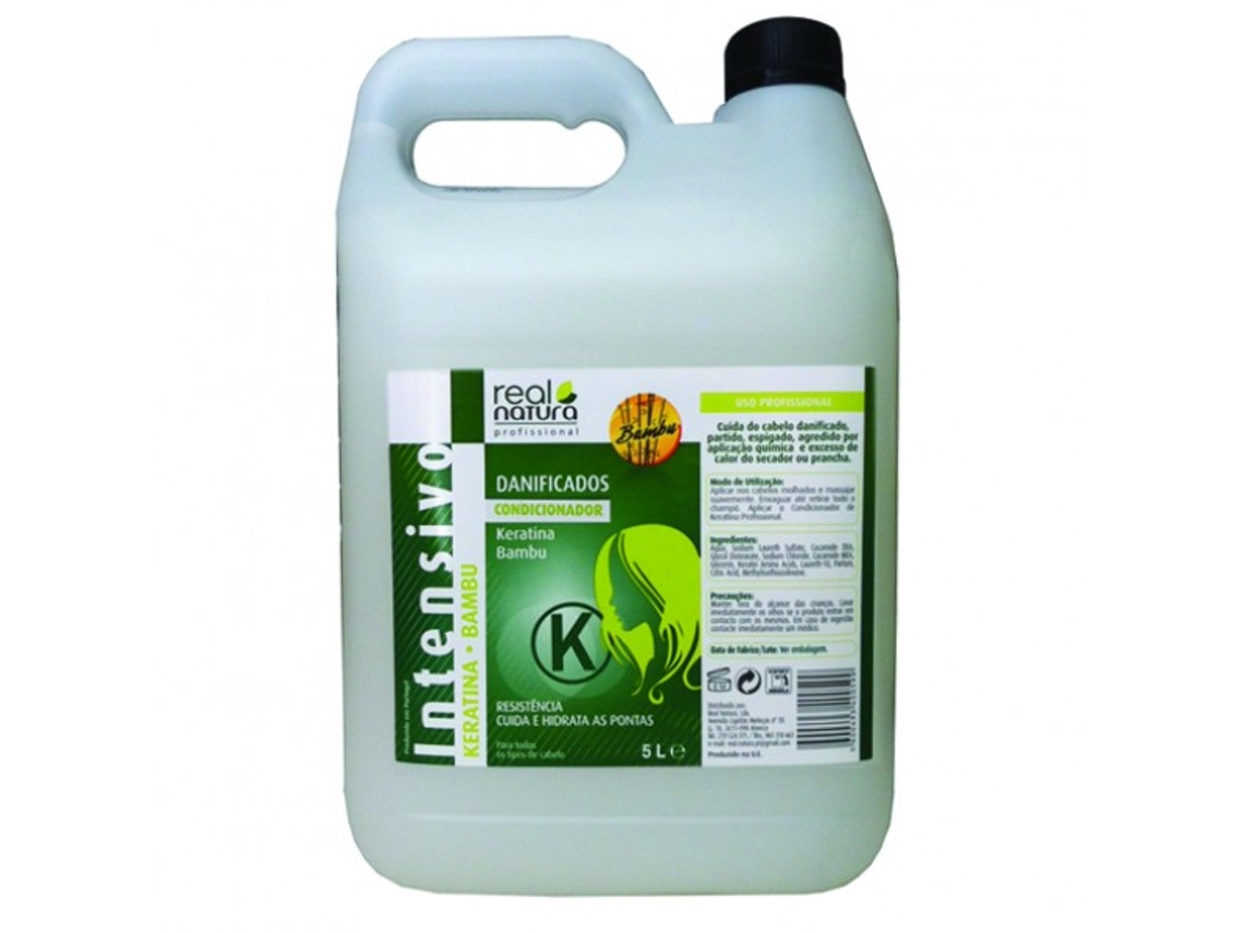 Acondicionador REAL NATURA Pro-Danificados Keratina Bambú (5000 ml)