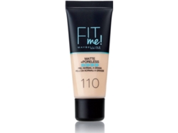 Base MAYBELLINE Fit Me Matte + Poreless 110 Porcelaine