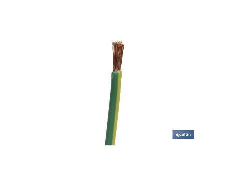 Rollo cable h07v-k 1x2,5mm2 amar/ver (100m)