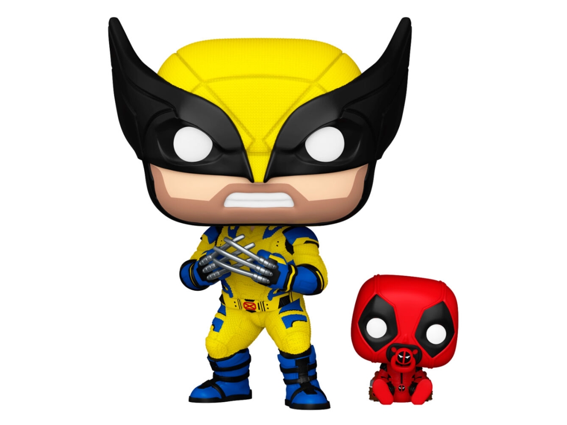 Figura Pop de Marvel Deadpool Wolverine - Wolverine con Babypool B.active