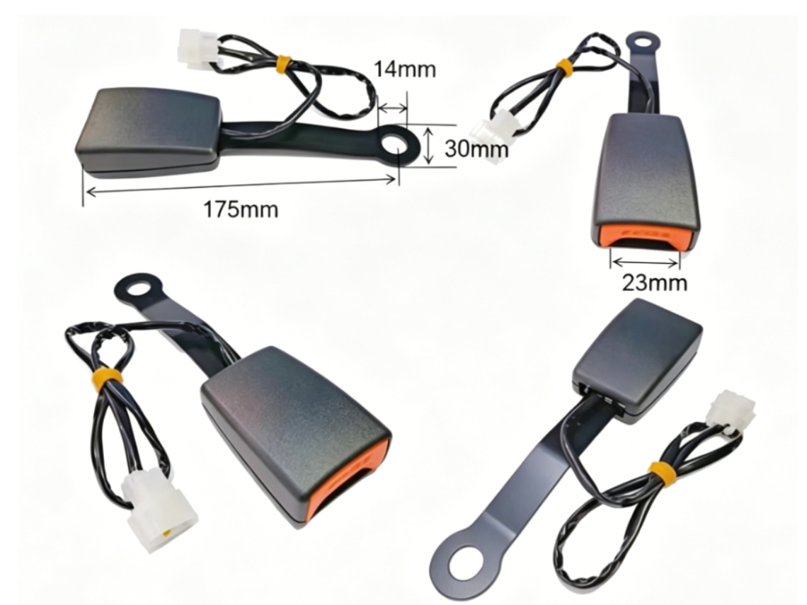 Hebilla Universal De Cinturón De Seguridad Para Coche De 173 Mm