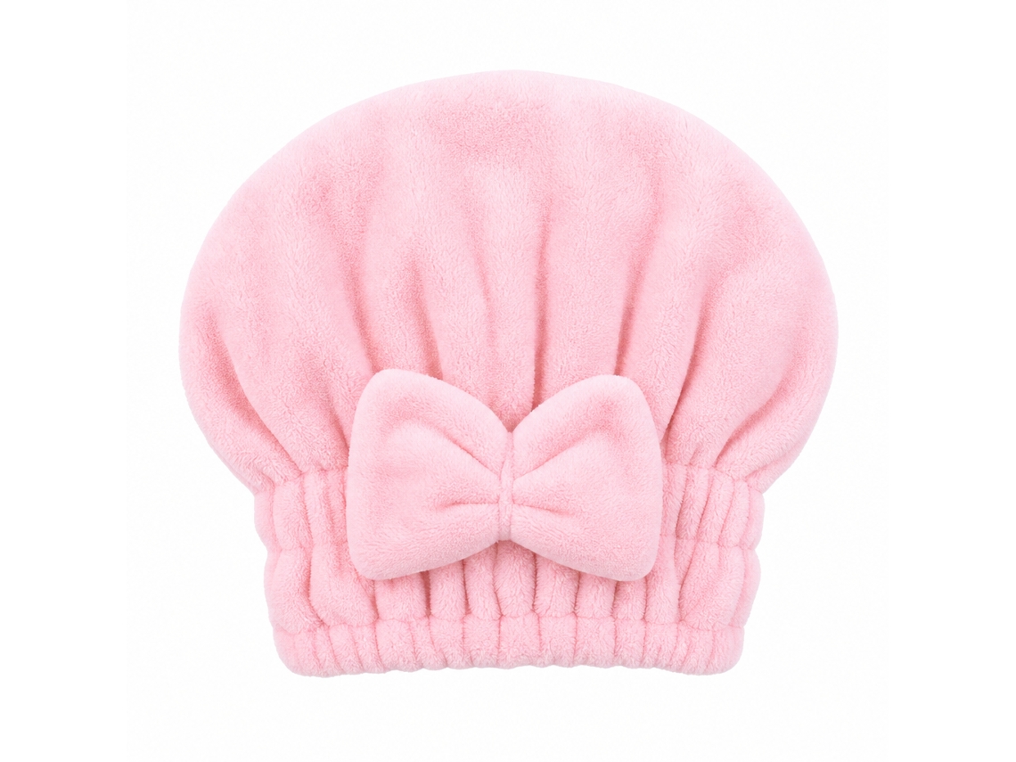 Gorro Secador De Pelo Polski Coral Fleece 25x30 Cm 1 Unidad Absorbente Y Ligero Para Ducha, Maquillaje Y Spa En Casa
