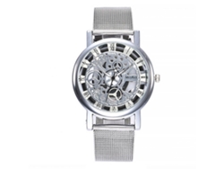 Reloj De Pulsera Analógico Con Detalles De Cuero, Moda, Ocio, Regalo K6002-b, Estilo Café.