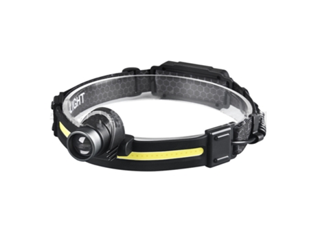 Linterna frontal LED recargable, para camping, trabajo, senderismo, casco de seguridad GELLDG