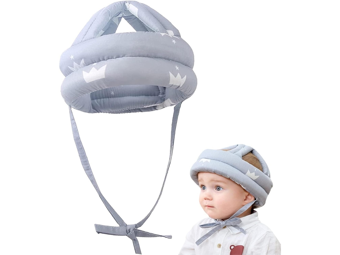 Casco De Seguridad Para Bebe Czhhmart Casco Lindo Amortiguador Ajustable Con Cojin Para Bebes