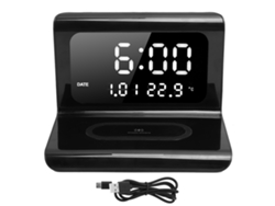 Reloj multifunción (calendario electrónico, cargador automático)