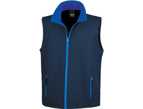 Chalecos para Hombre RESULT (Poliéster - XL - Azul)