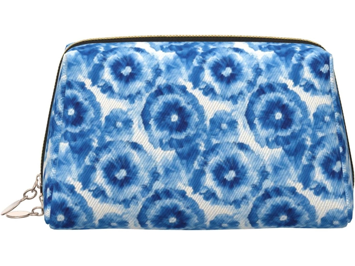 Neceser De Viaje Cuero Organizador Para Mujer Diseño Estampado Vacaciones