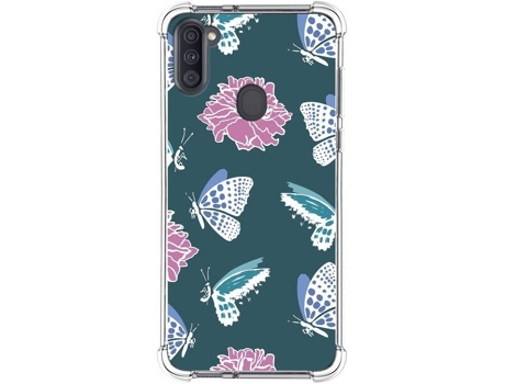 Carcasa Samsung Galaxy A11 TUMUNDOSMARTPHONE Dibujos Antigolpes Flores 10 Multicolor