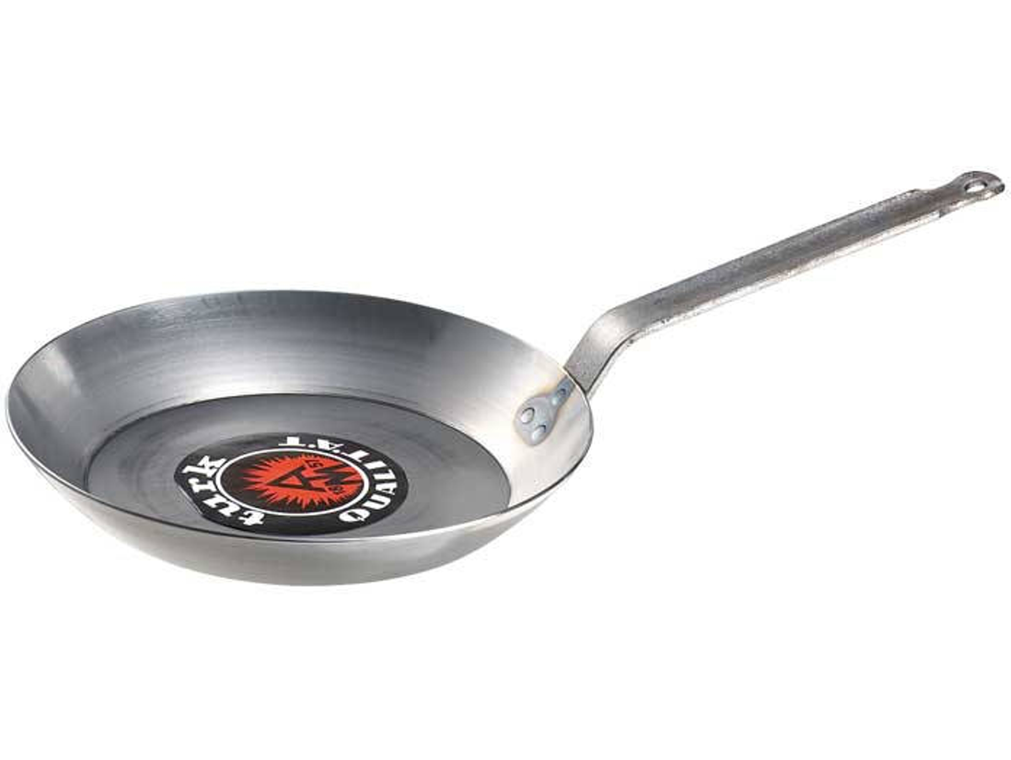Turk Pfanne 24cm eisen m.flach stiel und öse 66224
