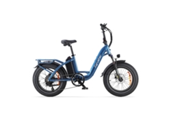 Bicicleta eléctrica para mujer Cyrusher Rumble2.0 de 20 pulgadas con motor de 250 W y batería de 48 EV y 18 Ah.