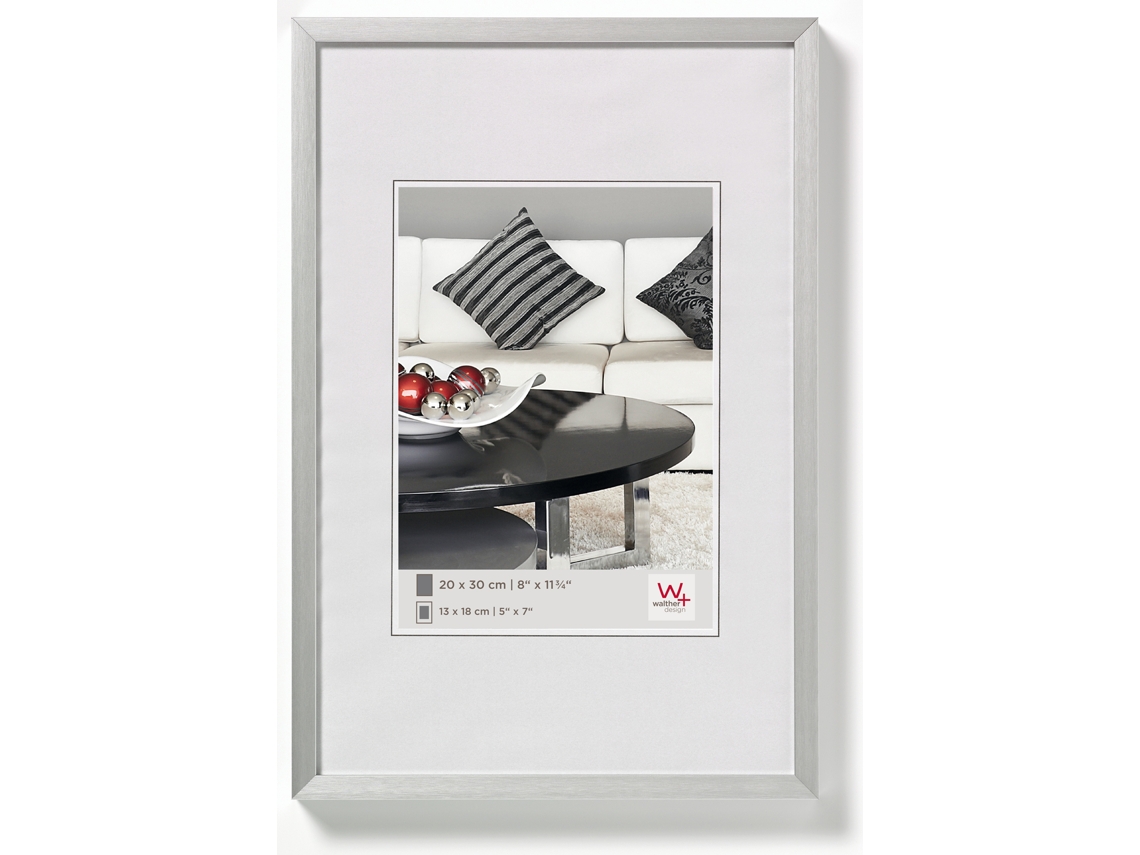 Marco de fotos de aluminio tamaño 050X070 cm plata MY PERFECT DESIGN