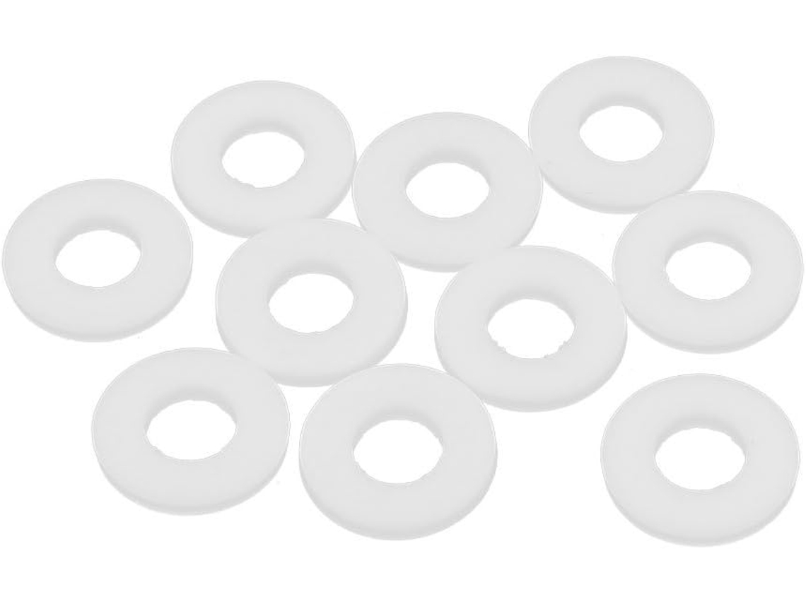 10 Piezas De Brida De 18x8x2 Mm. Junta De Sellado De Ptfe.