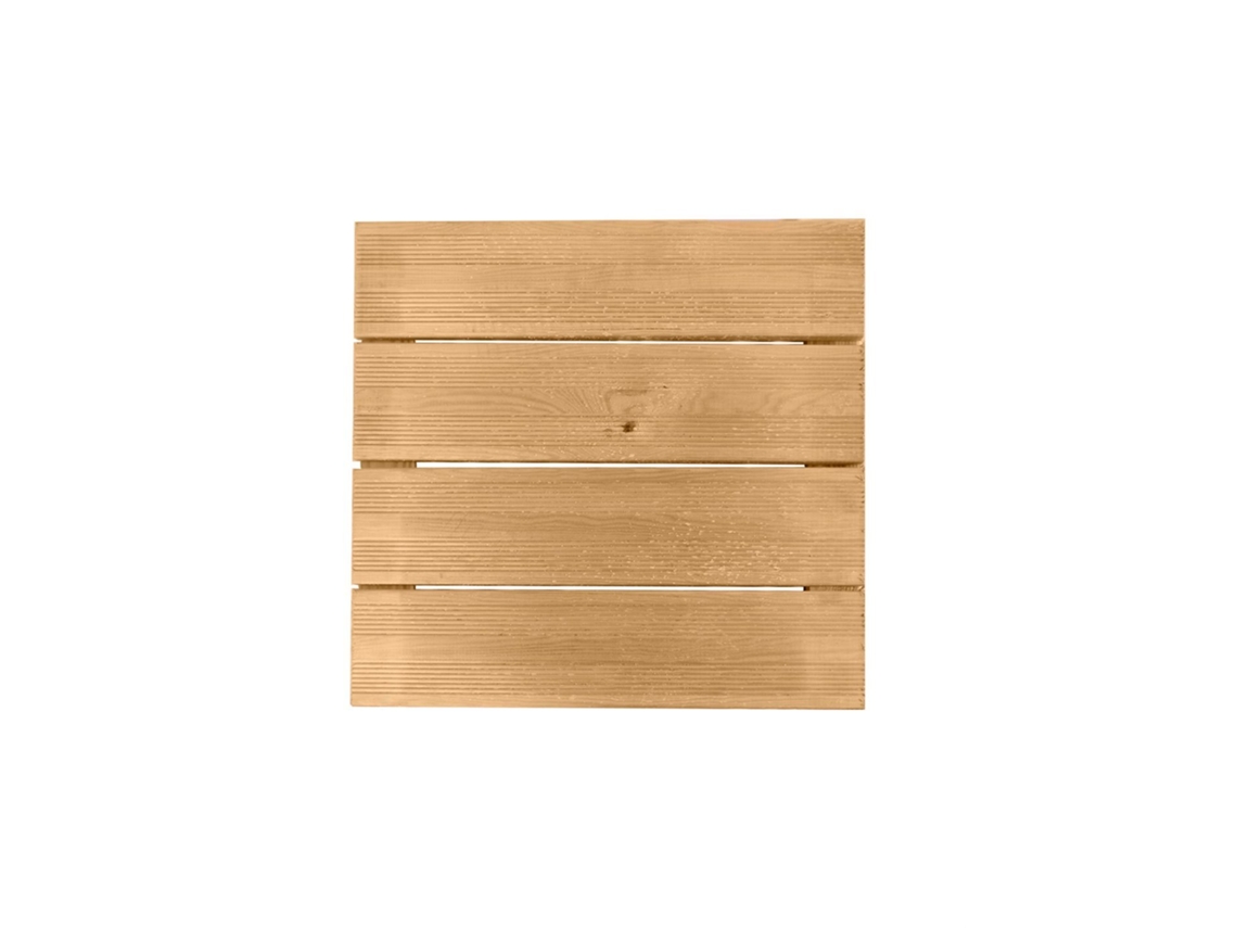 Baldosa de Pino Recta 50X50X3,2 Cm