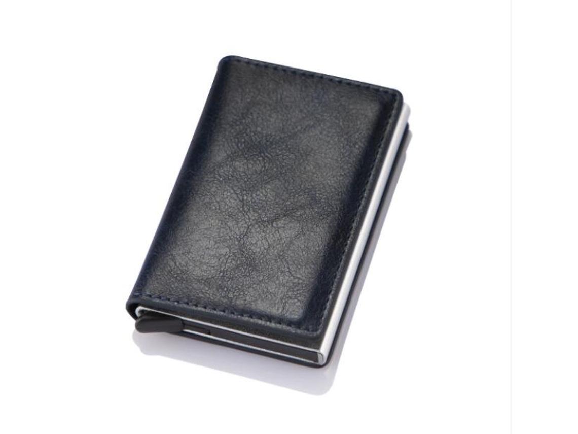 Cartera SZSMART X-12A (Inteligente - 6 Tarjetas - Negro)