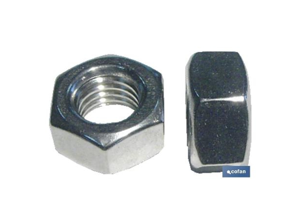 Din-934 m-24 inox a2   caja 10 unid.