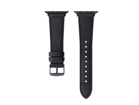 Correa para Smartwatch de Cuero Genuino Crazy Horse para Apple Watch Series 9, 8 y 7 41 mm / SE 3 y SE 2, 6 y SE y 5 y 4 40 mm / 3 y 2 y 1 38 mm (con