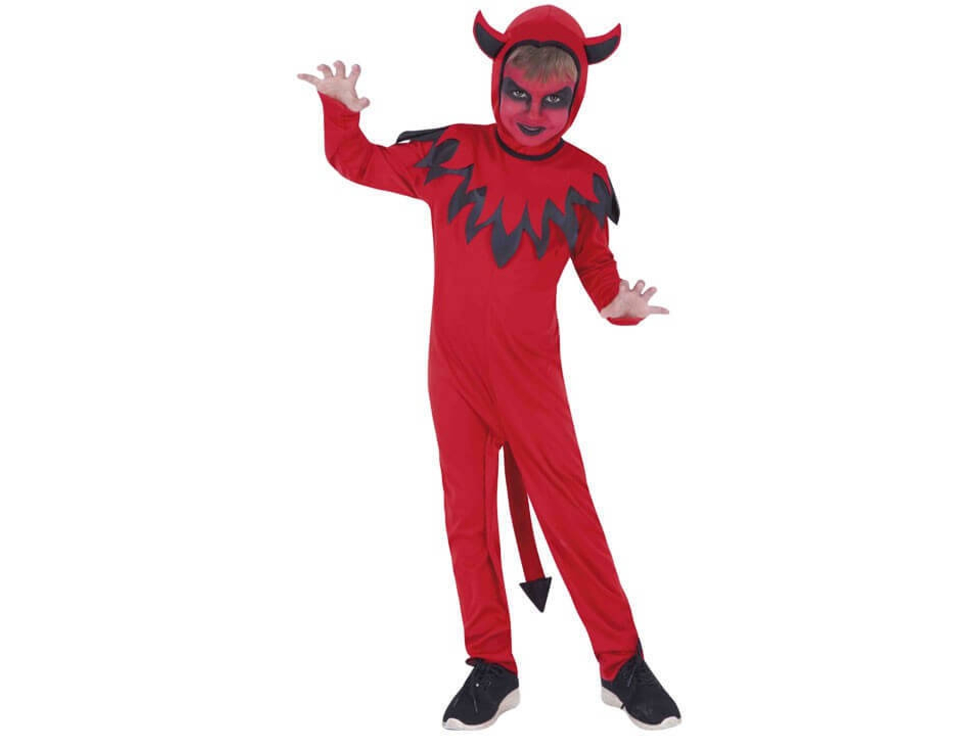 Disfraz de Niño DISFRAZZES Diablo Rojo (Talla: 3 a 4 años)
