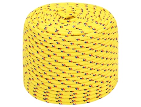 Cuerda De Barco VIDAXL Polipropileno Amarillo 8 mm 100 m