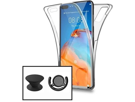 Funda Huawei P40 4G PHONECARE 360° Impact Protection Transparente y Negro