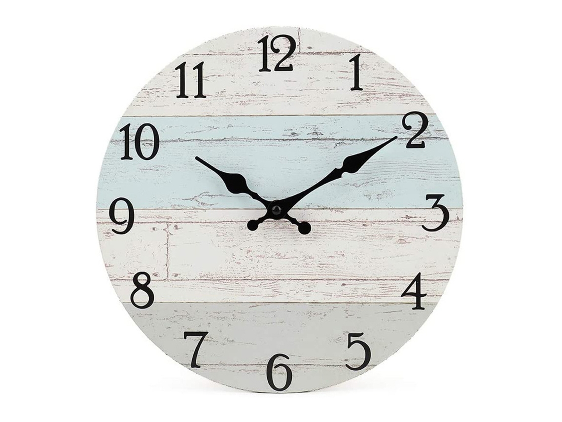 Reloj Simple y Silencioso, Creativo para Sala de Estar. Kofihety