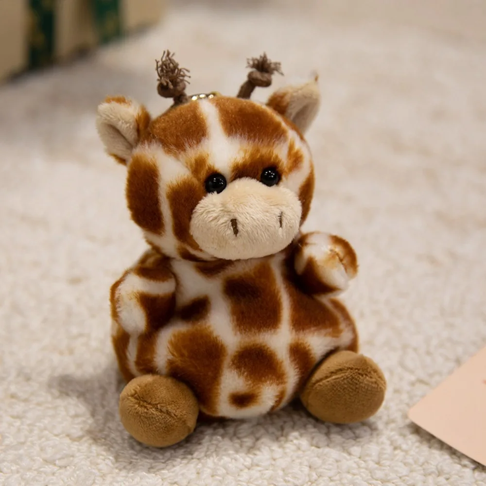 (ciervo) Mini Llavero De Peluche De La Serie De Mascotas Adorables, 13 Cm
