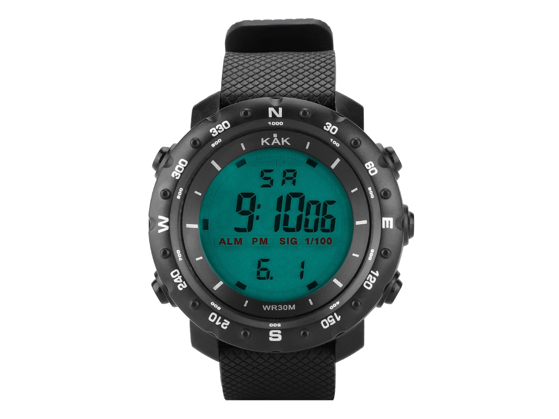 Pulsera Electrónica (deportiva Impermeable, Dial Grande)
