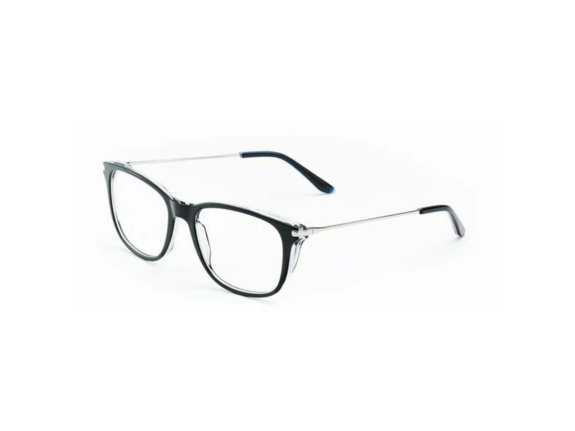 Montura De Gafas Hombre Vuarnet Vl18010001 (negro - Acetato - 145 Mm - Ø 53 Mm)
